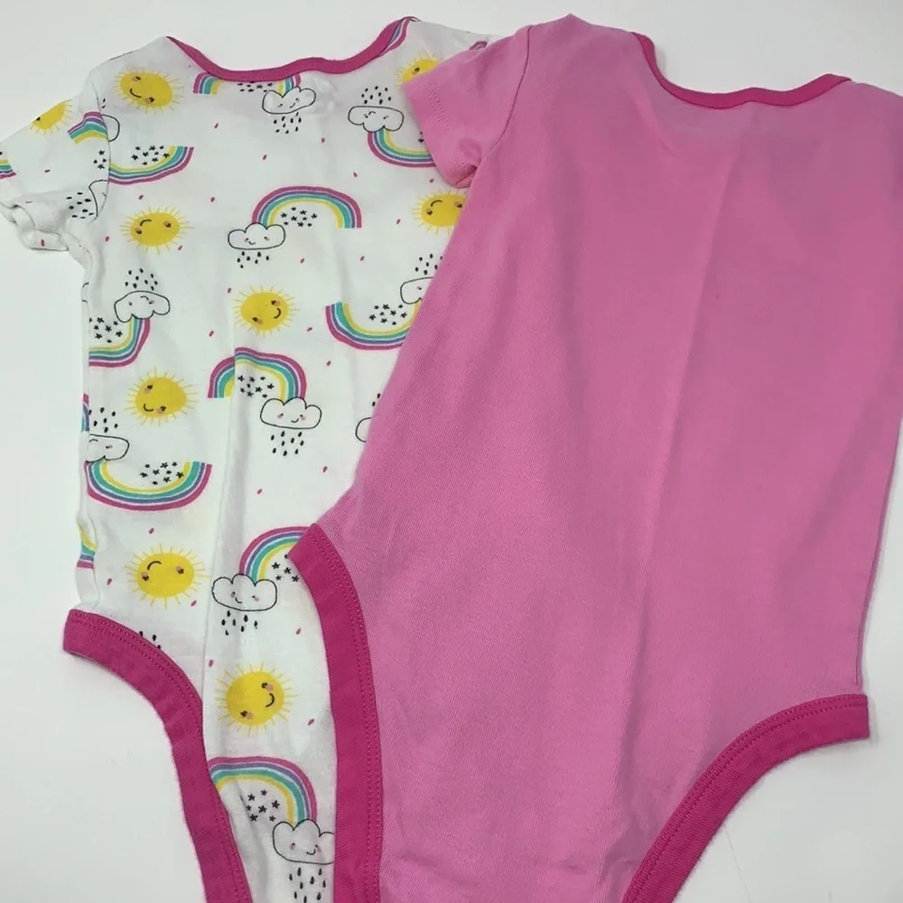 Organic Rainbow Baby Outfit Set18 Months | Honest Baby Lamaze Bodysuits Leggings
